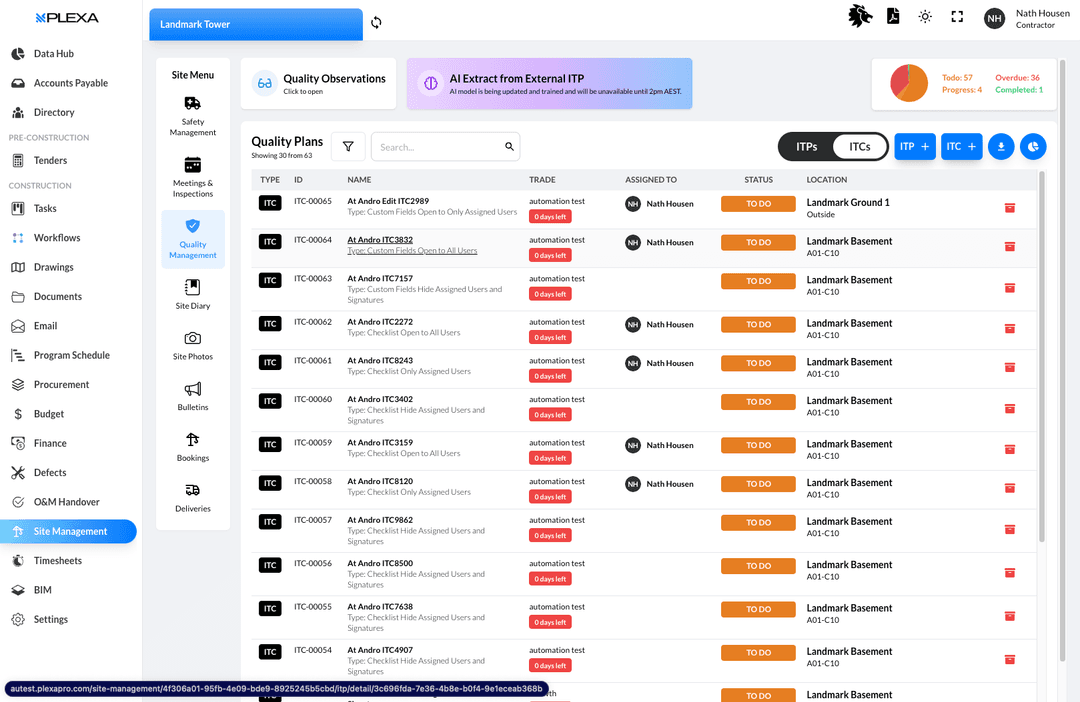Plexapro ERP Contractor